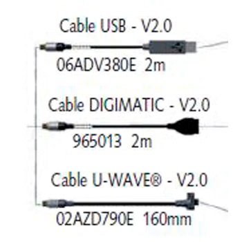 Cable de comunicación USB 2m  06AFM380E foto del producto Vista Principal L