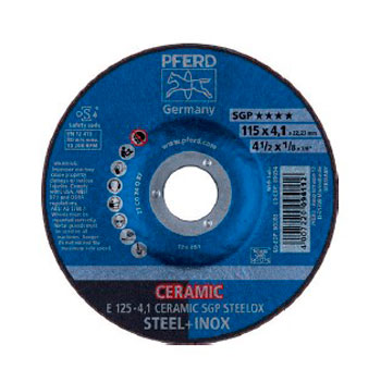 Disco de desbaste CERAMIC SGP STEELOX 115x7 foto del producto Vista Principal L