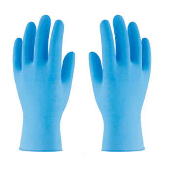 Caja de 100 guantes des. nitrilo libre de polvo azul T7(S) foto del producto Vista Principal L