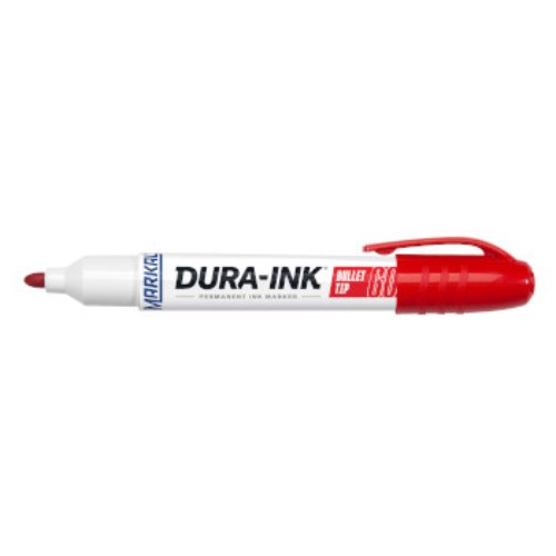 Marcador tinta permanente con punta de bala media Rojo foto del producto Vista Principal L